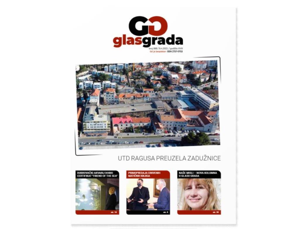 Novi broj Glasa Grada kojeg već danas možete čitati online