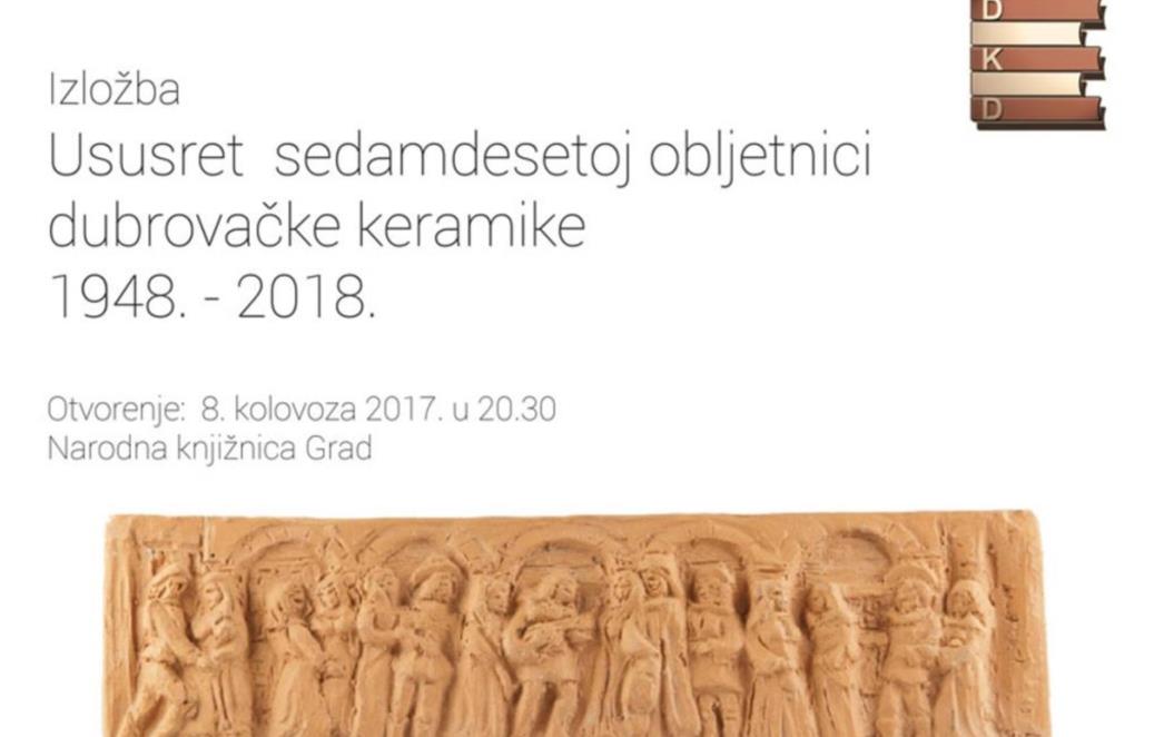 Izložba posvećena keramici u Narodnoj knjižnici Grad
