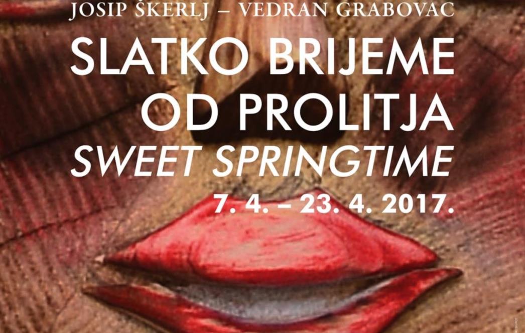Izložba Josipa   Škerlja i Vedrana     Grabovca    'Slatko brijeme     od prolitja'