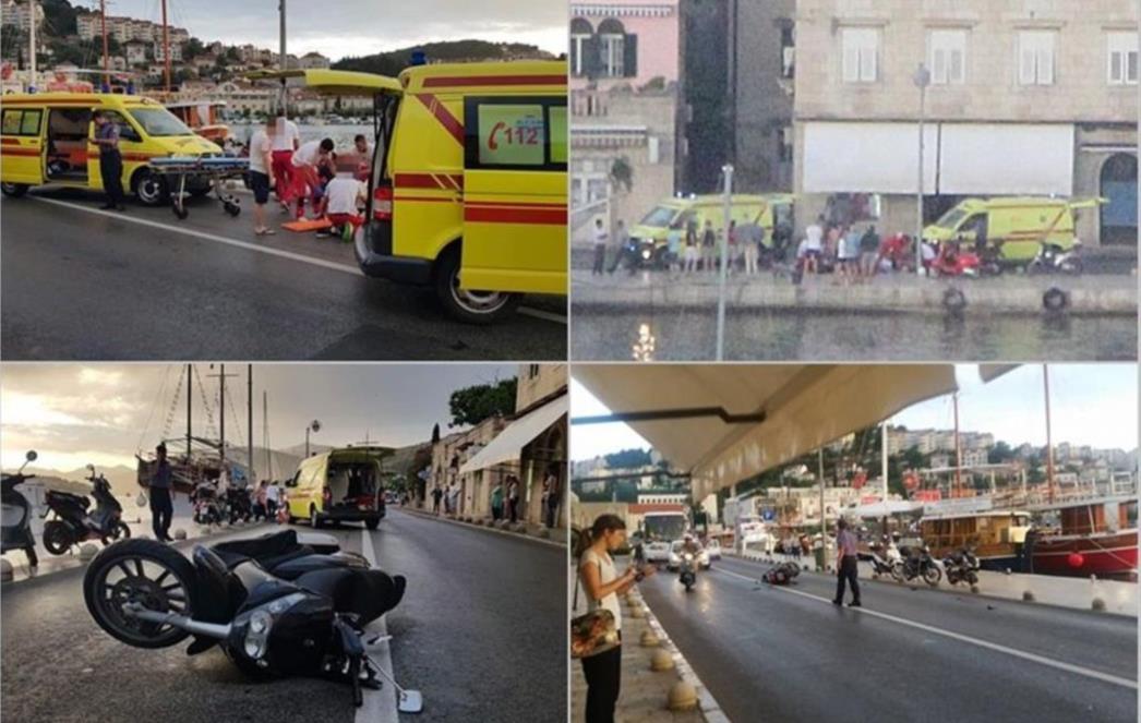 PROMETNA NESREĆA U GRUŽU Ozlijeđeni motociklist i mladić (FOTO)
