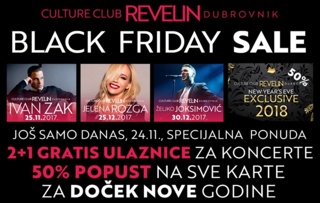 Iskoristite samo danas Black Friday predblagdanski shopping u uredu Revelina