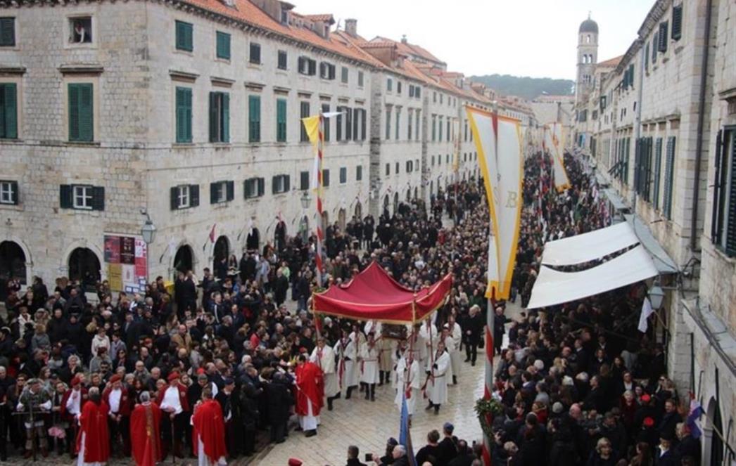 ŽIVIO SVETI VLAHO! Dubrovnik je danas centar svijeta,   pogledajte  impresivne kadrove iz Grada (VIDEO)
