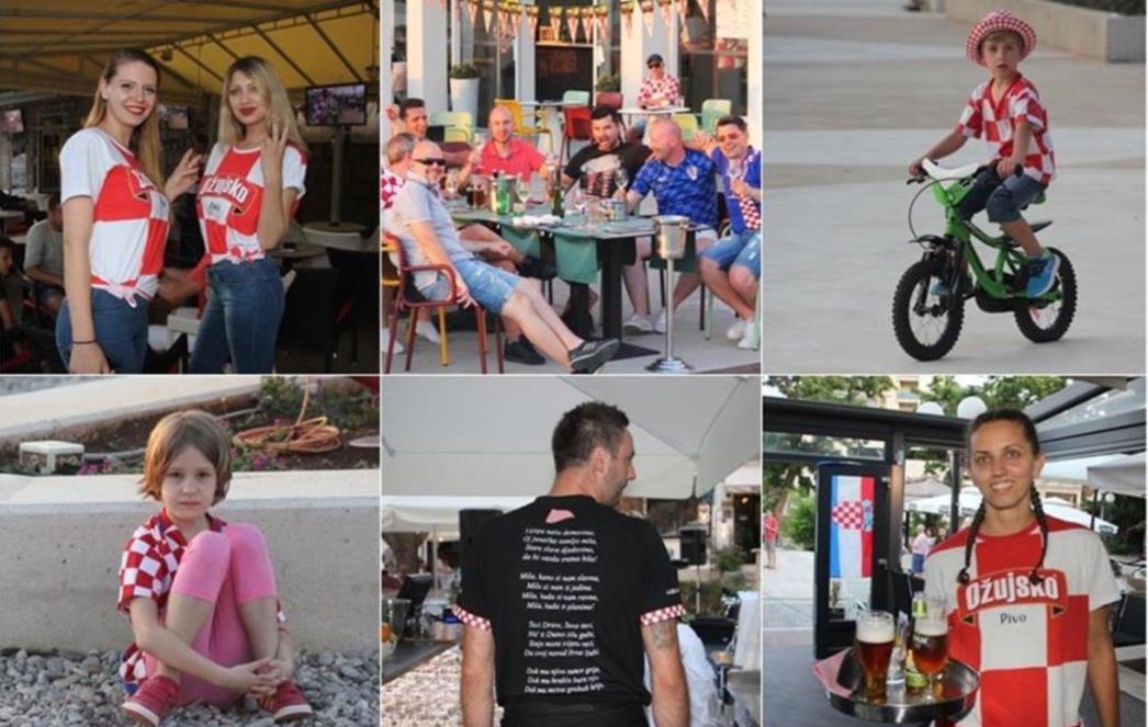DUBROVČANI U NAVIJAČKOM RASPOLOŽENJU Kockice preplavile Uvalu Lapad (FOTOGALERIJA)