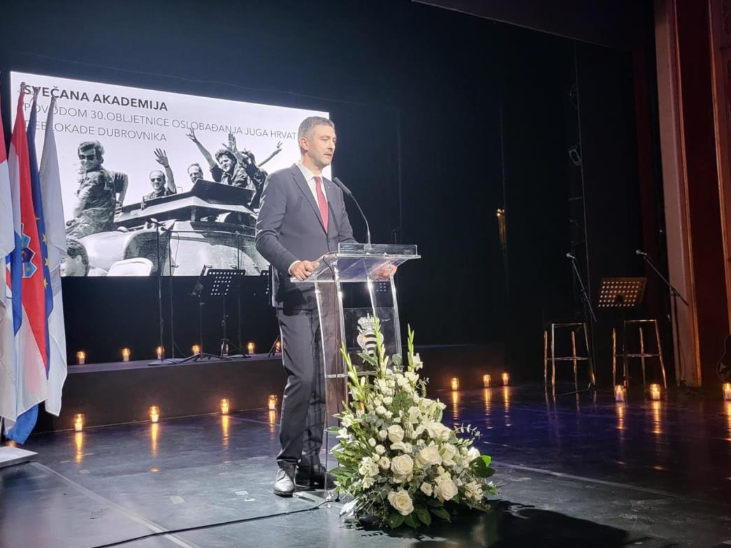 Franković uz oslobođenje juga Hrvatske i deblokadu Dubrovnika: Sjećamo se patnje i razaranja, ali pogled nam je usmjeren prema budućnosti
