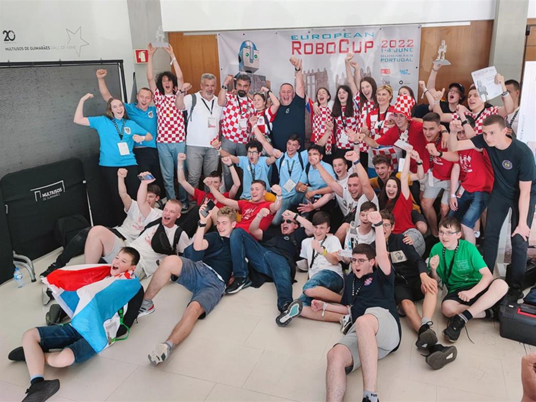 Dubrovački robotičari na europskom prvenstvu u robotici European RoboCup 2022 u Portugalu 