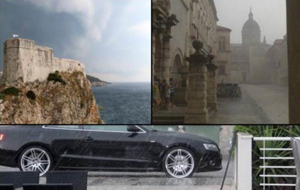 NEVRIJEME ZAHVATILO DUBROVAČKO PODRUČJE: Grmljavina, tuča i kiša nisu zaobišli krajnji jug Hrvatske (FOTO)