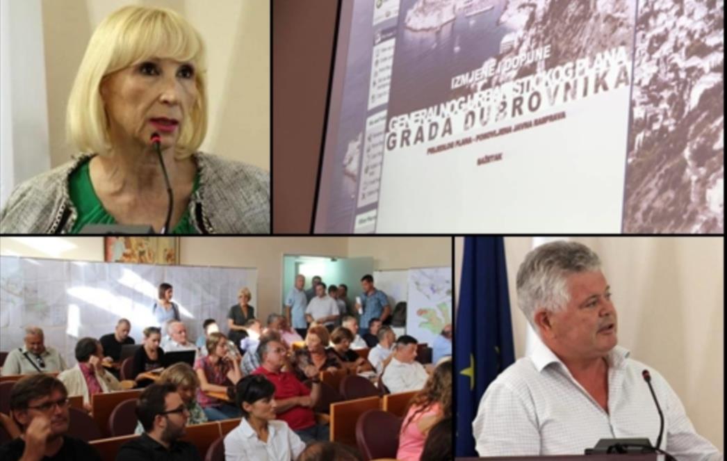 JAVNA RASPRAVA O GPU GRADA DUBROVNIKA Branka Martinović Vuković: 'Muče nas mnogi problemi i potrudimo se da dobijemo dobar dokument, jer nažalost, loš već imamo!'