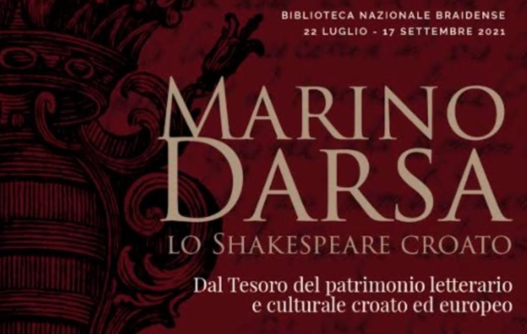 MARIN DRŽIĆ – HRVATSKI SHAKESPEARE:  Izložba o Držiću u Nacionalne knjižnice Braidense u Milanu