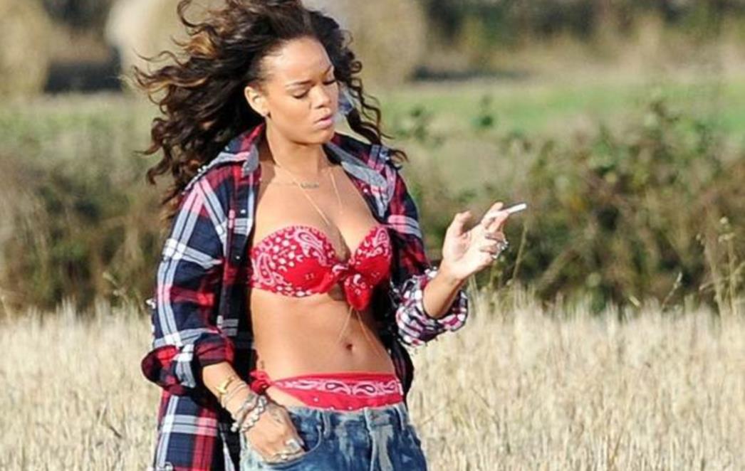 Seksi Rihanna tijekom snimanja spota otpuhivala dimove (FOTO/VIDEO)