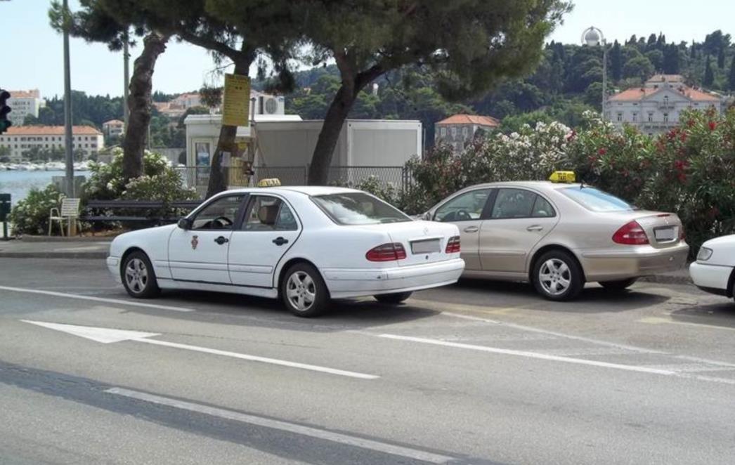 Zaštitari danas uvode reda među dubrovačkim taksistima