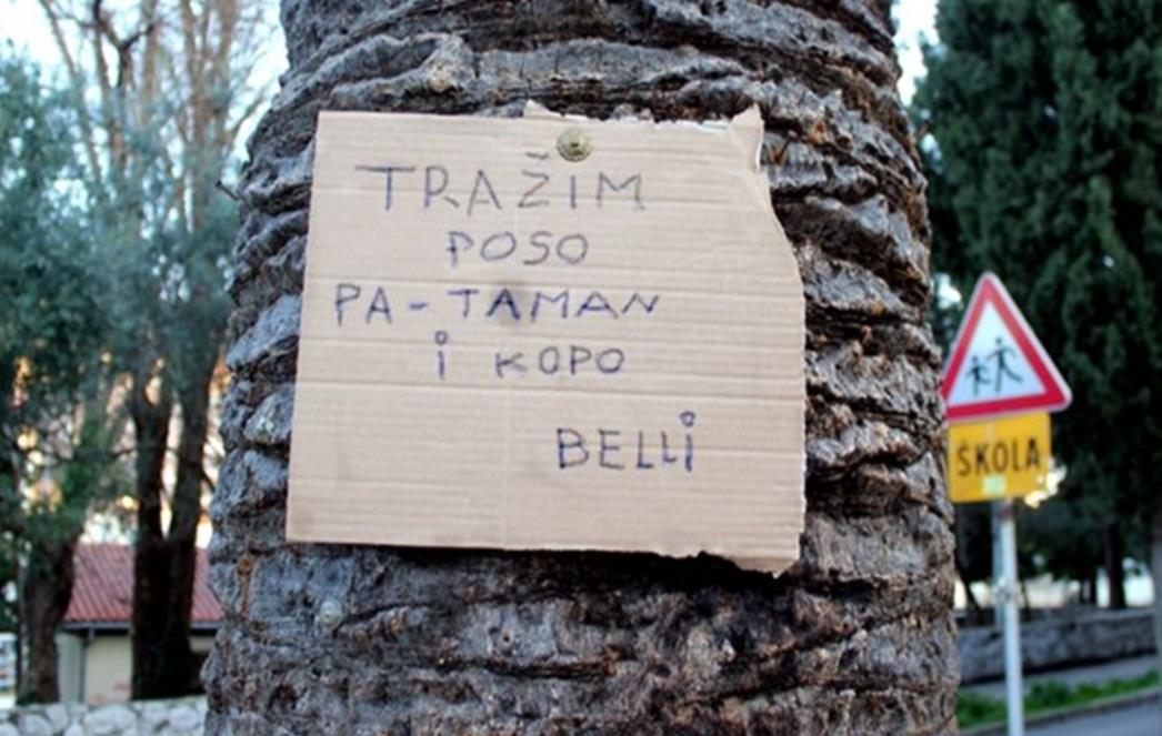 JAD I BIJEDA GOSPARA: Tražim poso pa taman i kopo! (FOTO)