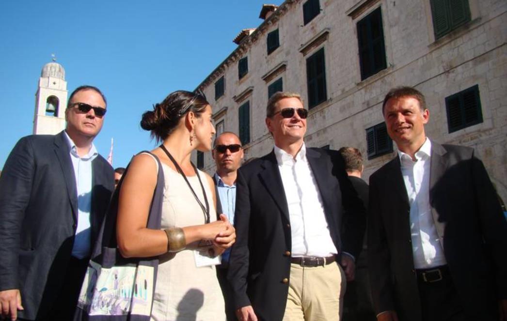  Westerwelle i Jandroković na sastanku i obilasku Grada (FOTO)