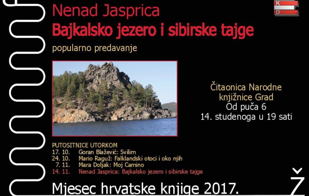 BAJKALSKO  JEZERO  I  SIBIRSKE  TAJNE  Putopisno  predavanje  Nenada  Jasprice  (FOTO)
