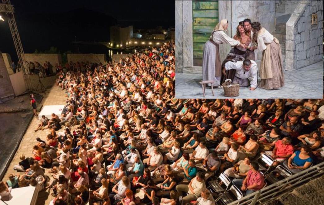 Dubrovčani ovacijama nagradili šibensku 'Škrtičinu' na taraci tvrđave Revelin (FOTO)