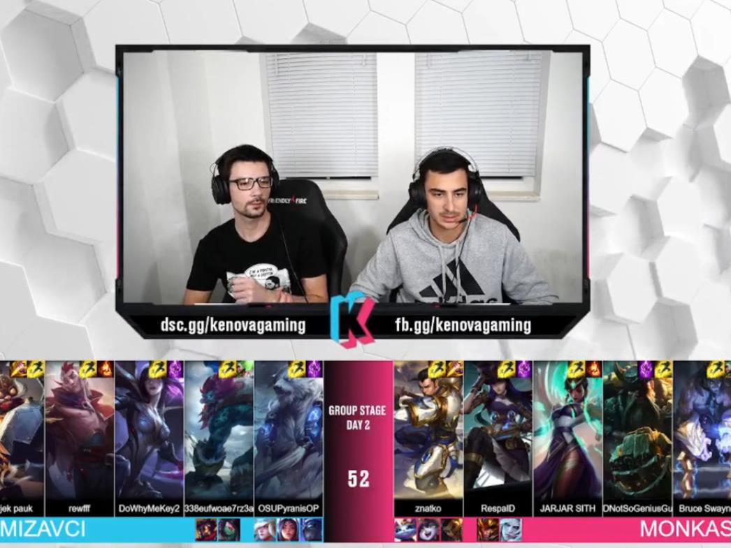 MonkaS se revenširali ekipi 14 slova u reprizi prošlogodišnjeg finala League of Legends turnira 
