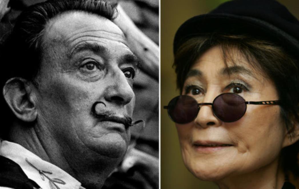 Kako je Salvador Dali nasamario Yoko Ono