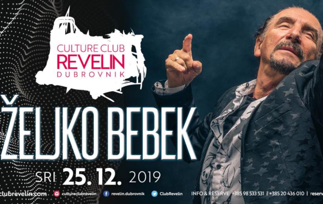 KONCERTNI SPEKTAKL NA BOŽIĆ U REVELINU! Legendarni Bebek se vraća u Dubrovnik