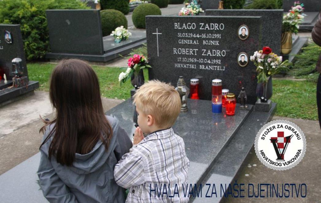 Na današnji dan poginuo vukovarski heroj Blago Zadro, nitko od vladajućih se nije pojavio na njegovom grobu! /FOTO+VIDEO/