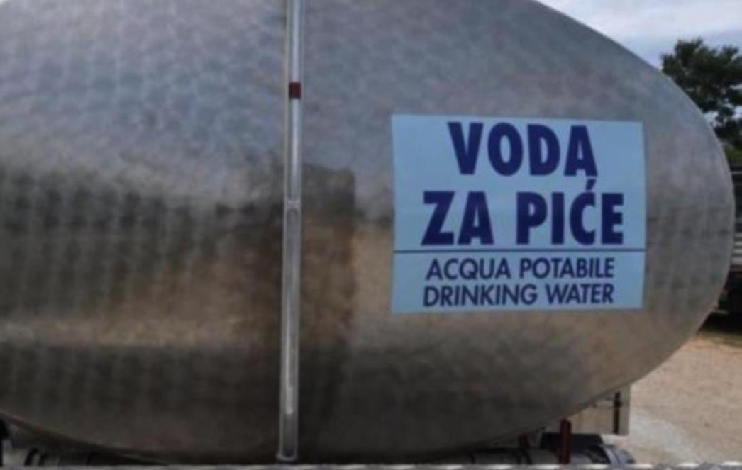 Evo gdje i kada možete očekivati autocisterne s pitkom vodom 