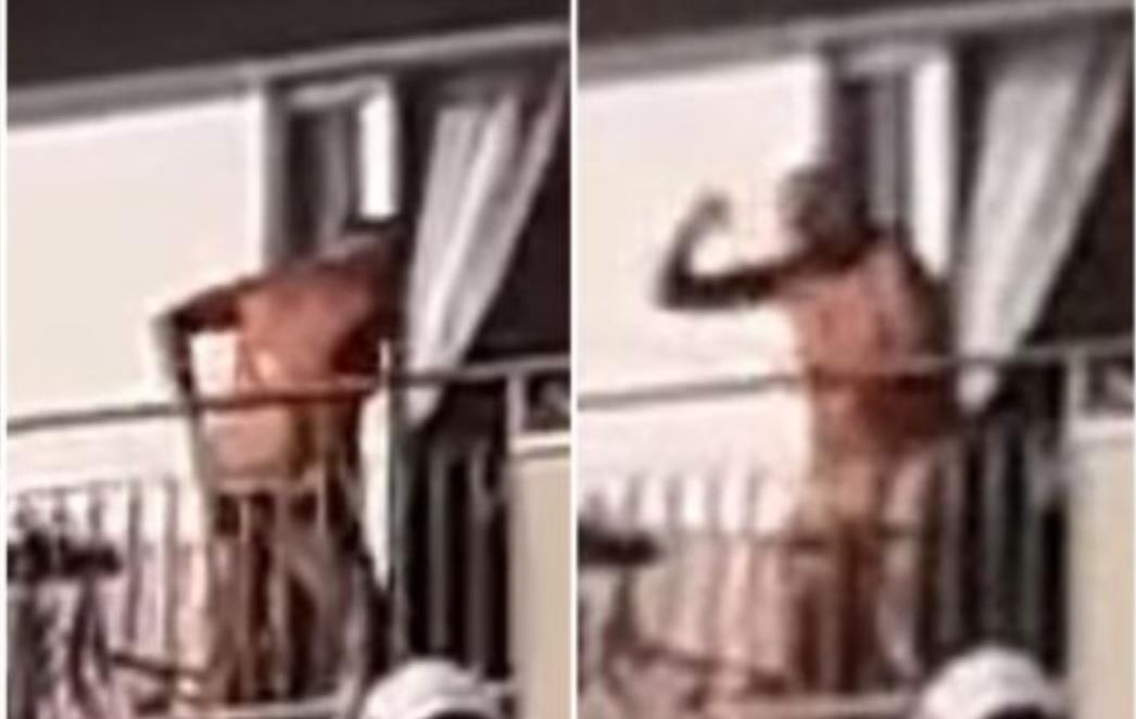 VESELI ‘DIDA’ NA BALKONU POSTAO HIT U DALMACIJI ‘Što god mu dajete, nemojte više!’