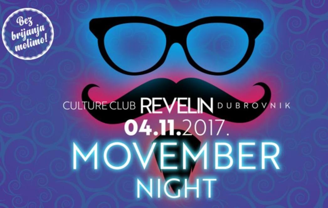 Movember Night ovu subotu u Revelinu