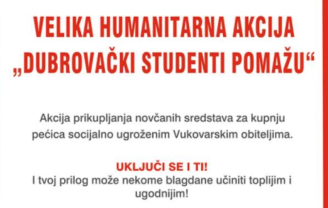 VELIKA HUMANITARNA AKCIJA: Za kupnju pećica socijalno ugroženim Vukovarskim obiteljima 
