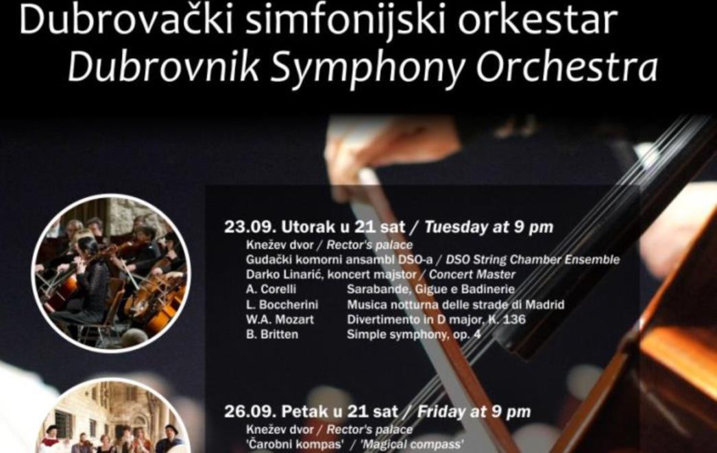 Ne propustite koncert DSO-a u Kneževu dvoru