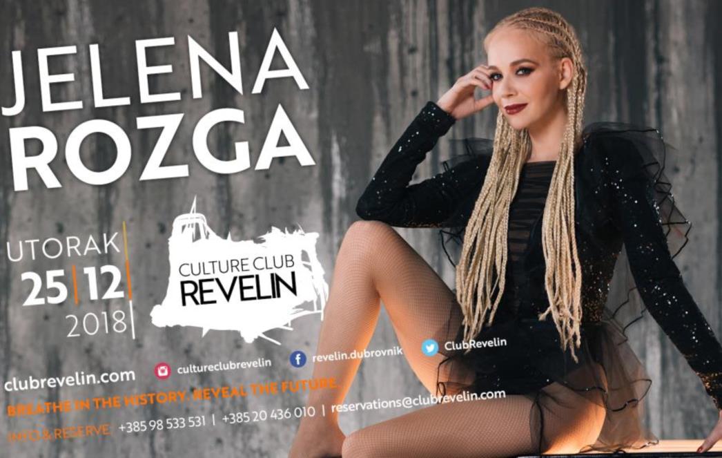 Jelena Rozga najavila svoj tradicionalni koncert na Božić u Revelinu