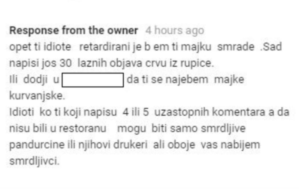 'GAZDA JE KRALJ' Zadrani podržali vlasnika restorana koji goste naziva govnima