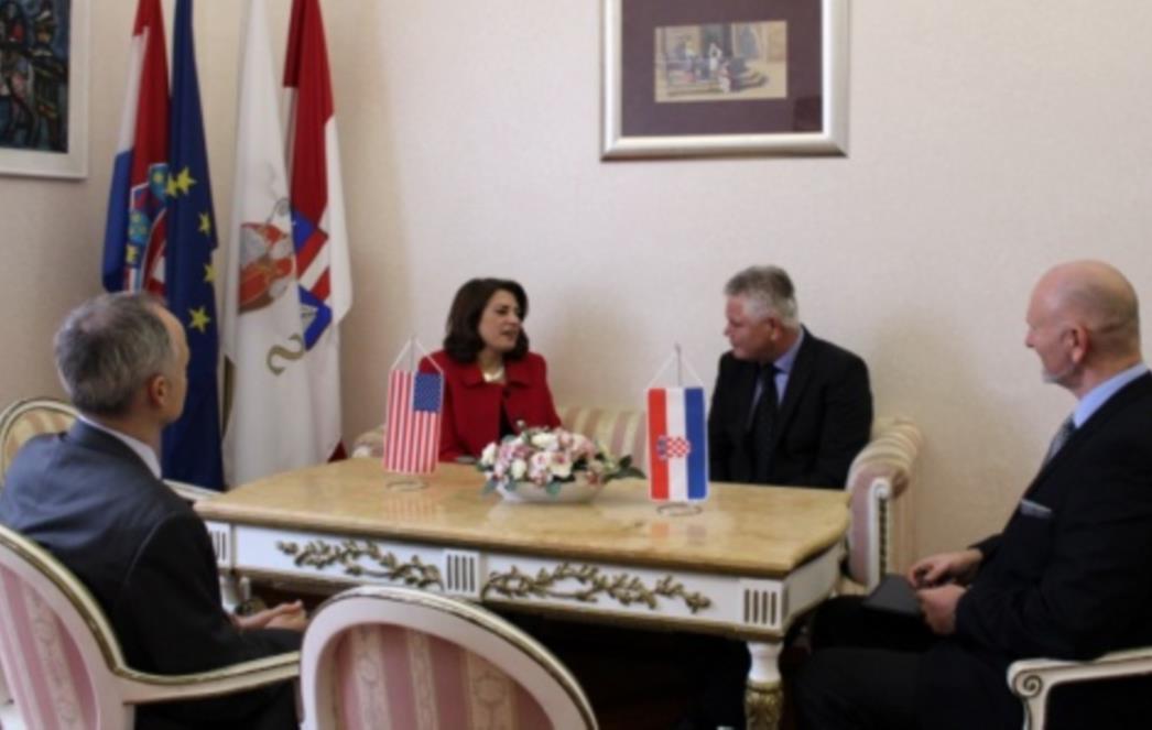 Američka veleposlanica Juliet Valls Noyes u nastupnom posjetu Dubrovniku