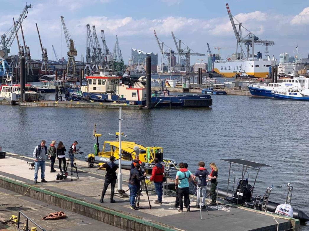 Partnerski sastanak i testiranje autonomnog sustava robota u sklopu projekta SeaClear u Hamburgu