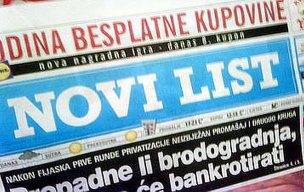 'Jutarnji' i 'Novi List' propadaju, ne zbog gazda, nego isključivo zato što više nitko ne želi čitati ljevičarska sranja