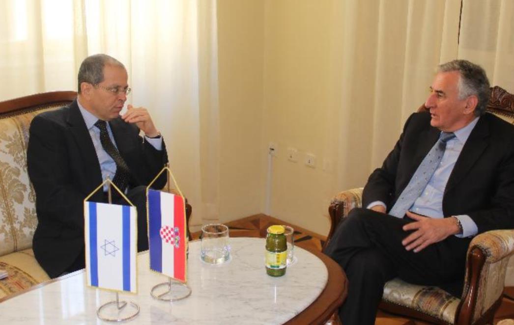Dobroslavić s izraelskim veleposlanikom o ulaganjima u DNŽ