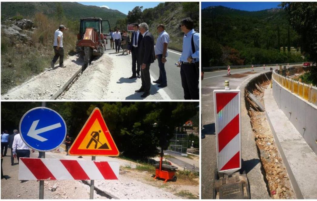 Započela 22,8 milijuna kuna vrijedna sanacija dionice državne ceste Zaton Veliki – Štikovica (FOTO)
