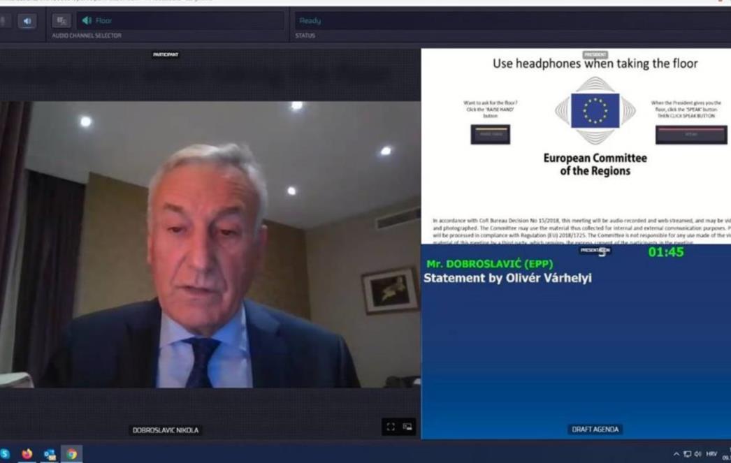 Dobroslavić: Proces proširenja EU prilika je zemljama zapadnog Balkana, ali one moraju pokazati političku volju i odlučnost