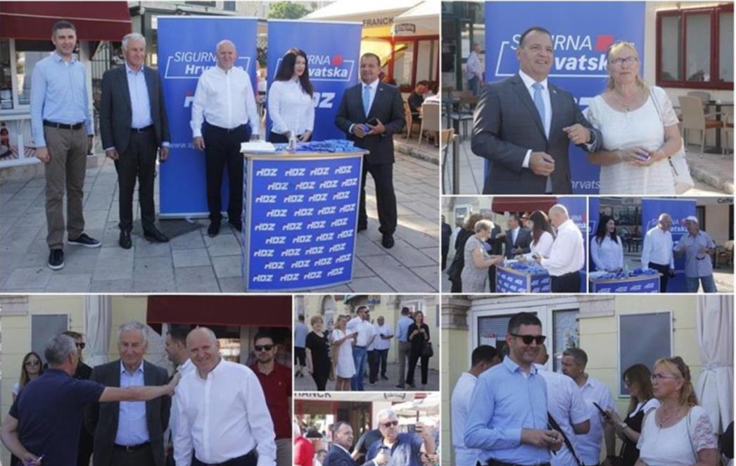 BEROŠ SE DRUŽIO S DUBROVČANIMA 'Većina građana hvali našu zdravstvenu politiku' (FOTO)