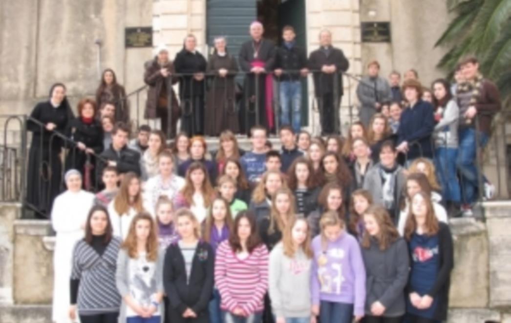 Županijsko i biskupijsko natjecanje iz vjeronauka u Klasičnoj gimnaziji Dubrovnik