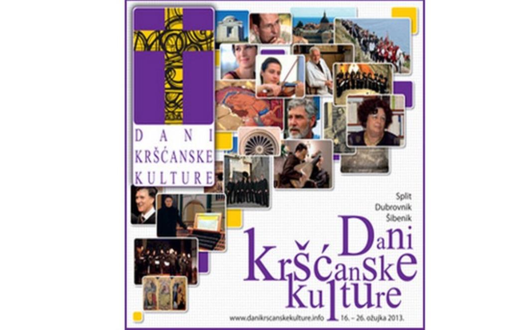 Danas počinju 9. 'Dani kršćanske kulture' u Splitu, Dubrovniku i Šibeniku
