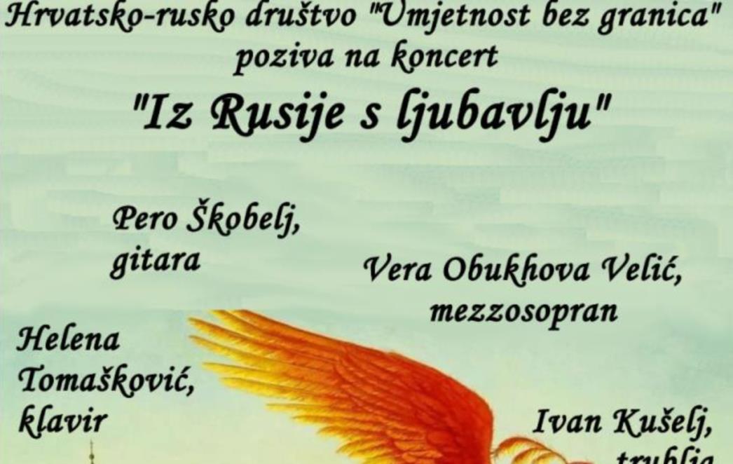 'IZ RUSIJE S LJUBAVLJU' Koncert Hrvatsko – ruskog društva u Dubrovačkim knjižnicama