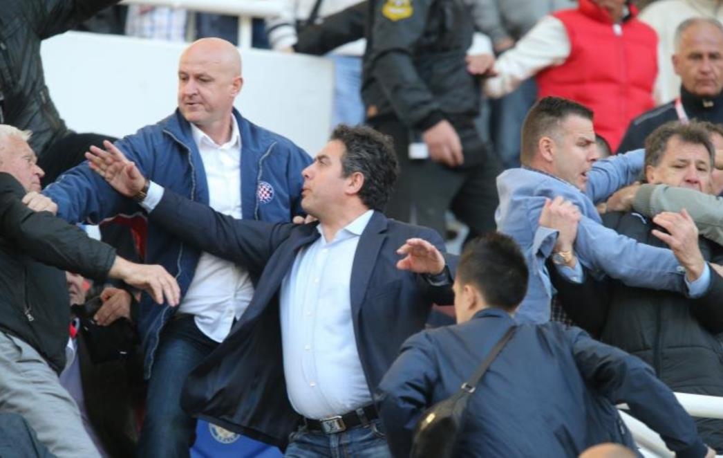 NACIONALNI SINDIKAT POLICIJE: Tonči Radibratović je jedini od petorice načelnika pokušao spriječiti sukob Mamića i Baga! (FOTO/VIDEO)