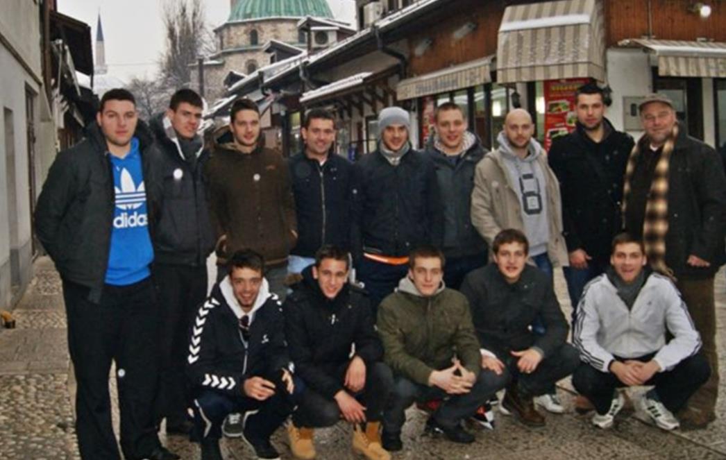 POČETAK JEDNOG LIJEPOG PRIJATELJSTVA Rukometaši RKHM Dubrovnik u điru Bosnom i Hercegovinom!
