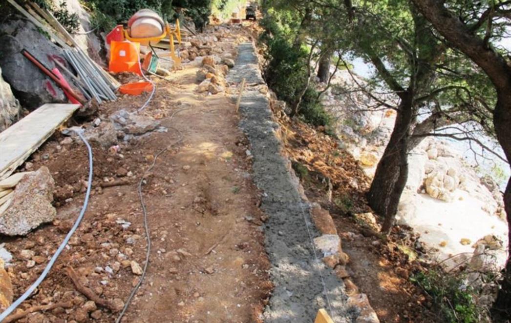 Radovi na šetnici Nika i Meda Pucića gotovi do svibnja (FOTOGALERIJA)
