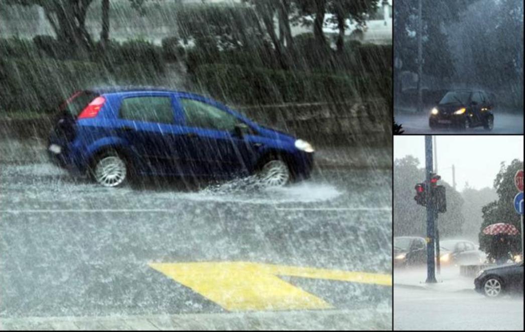 OTVORILO SE NEBO NAD DUBROVNIKOM: Prolom oblaka,  potoci na ulicama (FOTO)