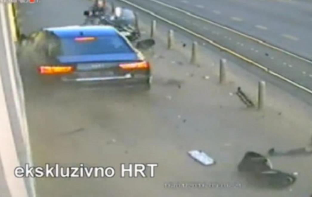 ZA DLAKU  IZBJEGNUTA VELIKA  TRAGEDIJA:  Procurila snimka novog divljačkog pohoda pijanog vozača u Zagrebu