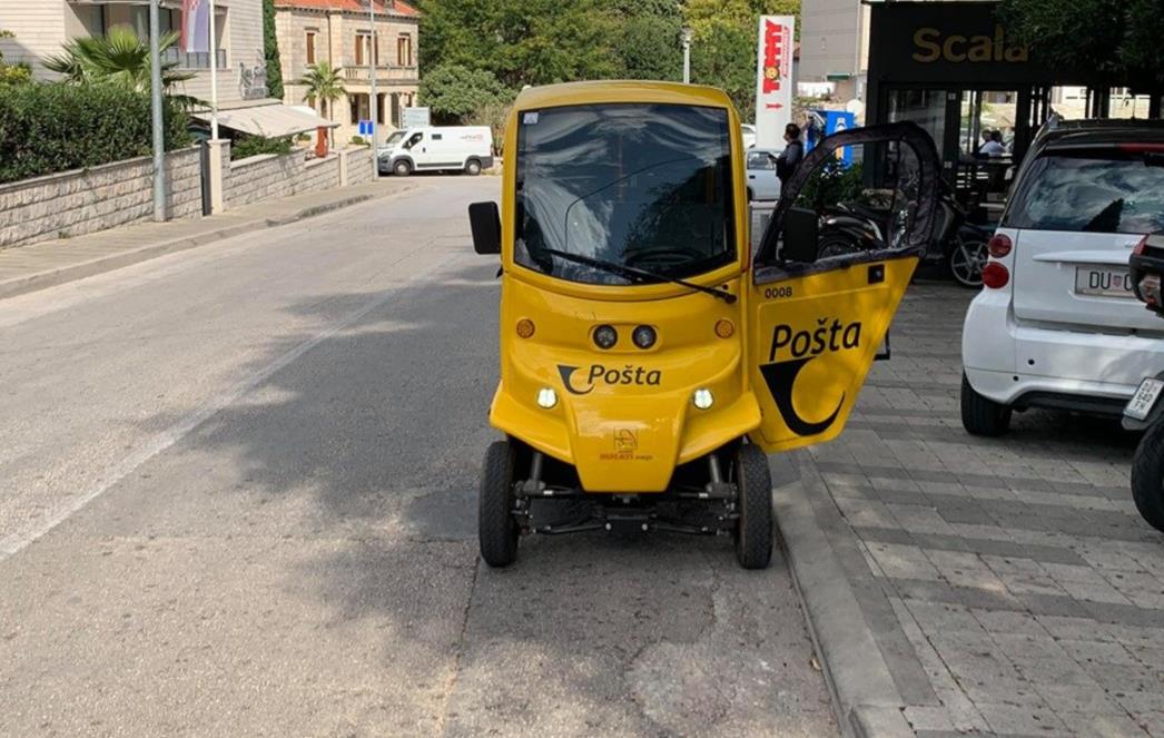 NIJE ZVONKO, POŠTA JE HP uveo električni četverocikl, nema više straha od kiše