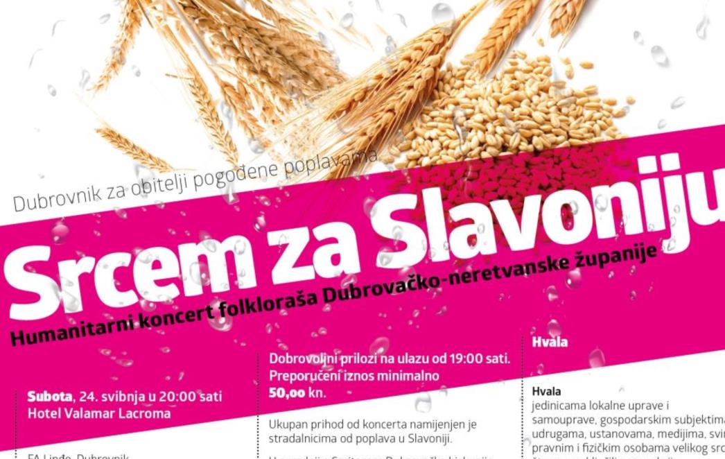 PRIKLJUČITE SE HUMANITARNOM KONCERTU: 'Srcem za Slavoniju' na Babinom kuku