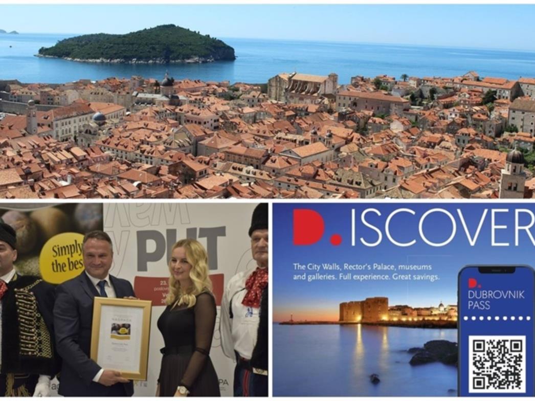 Grad Dubrovnik dobitnik nagrade Simply the best za Dubrovnik Pass, u 2022. zabilježena rekordna prodaja