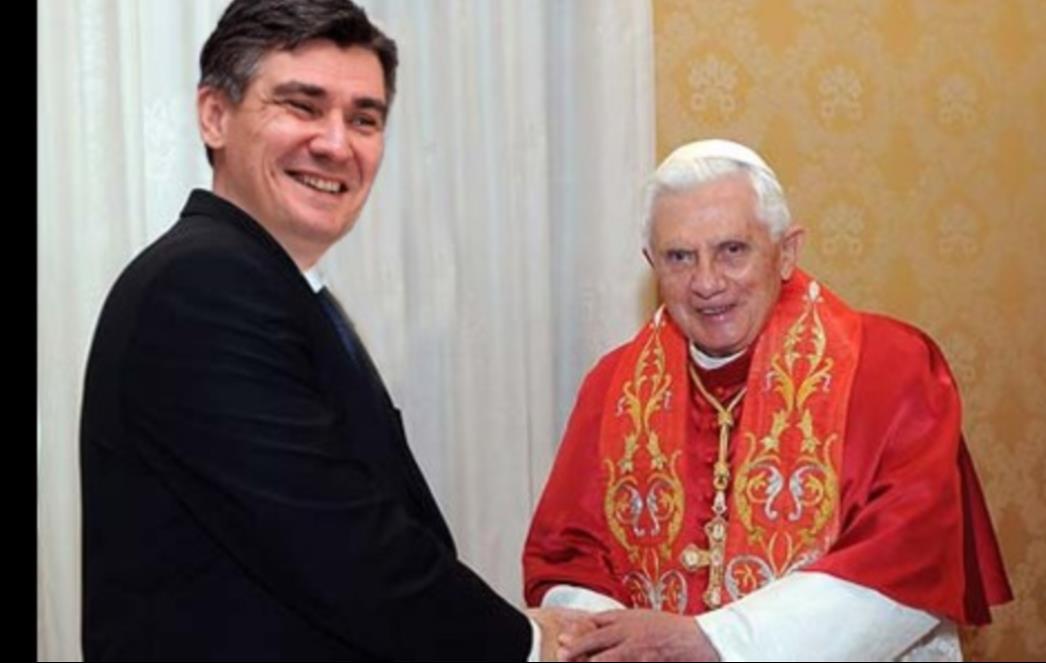 Milanović ide u Vatikan posjetiti papu Benedikta XVI.