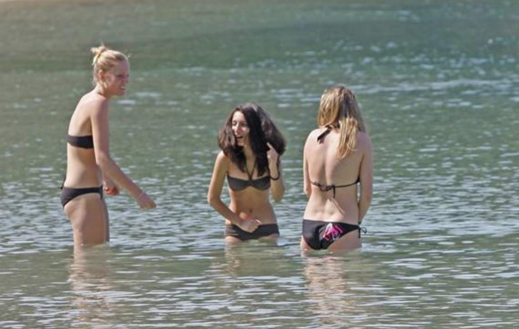 Dozvoljeno kupanje na plaži Polače na Mljetu