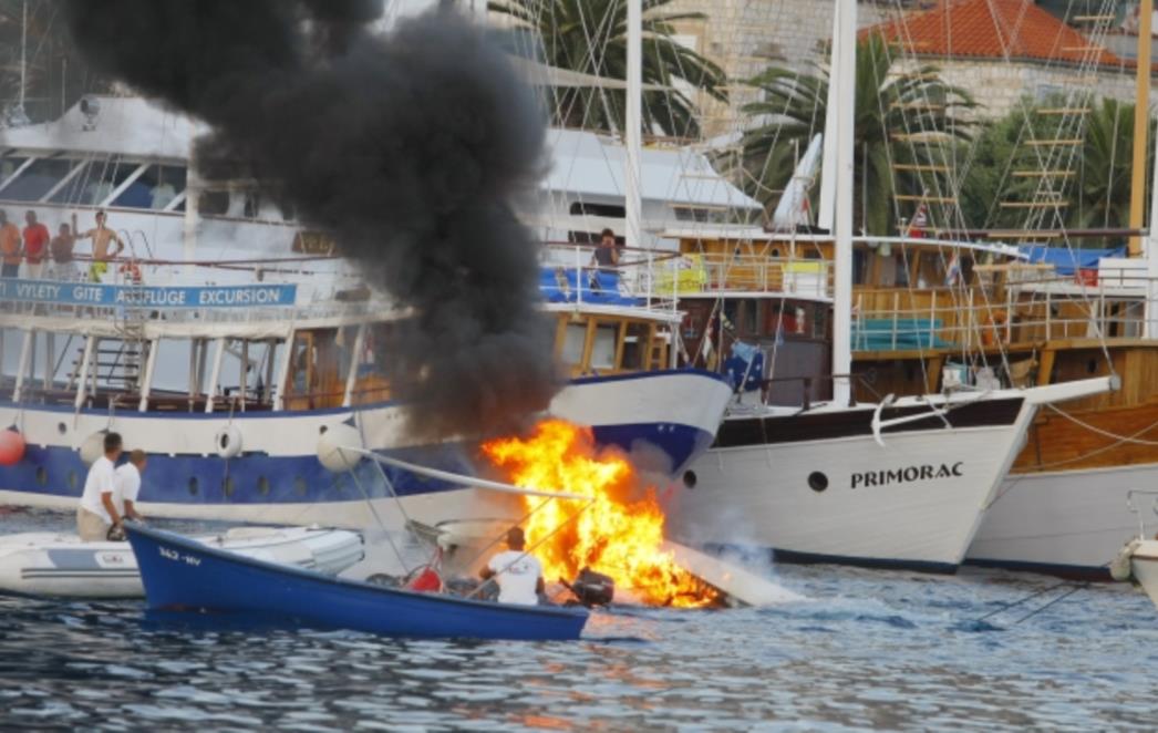 Hvar: U podmetnutom požaru na brodicama šteta veća od 130 tisuća kuna